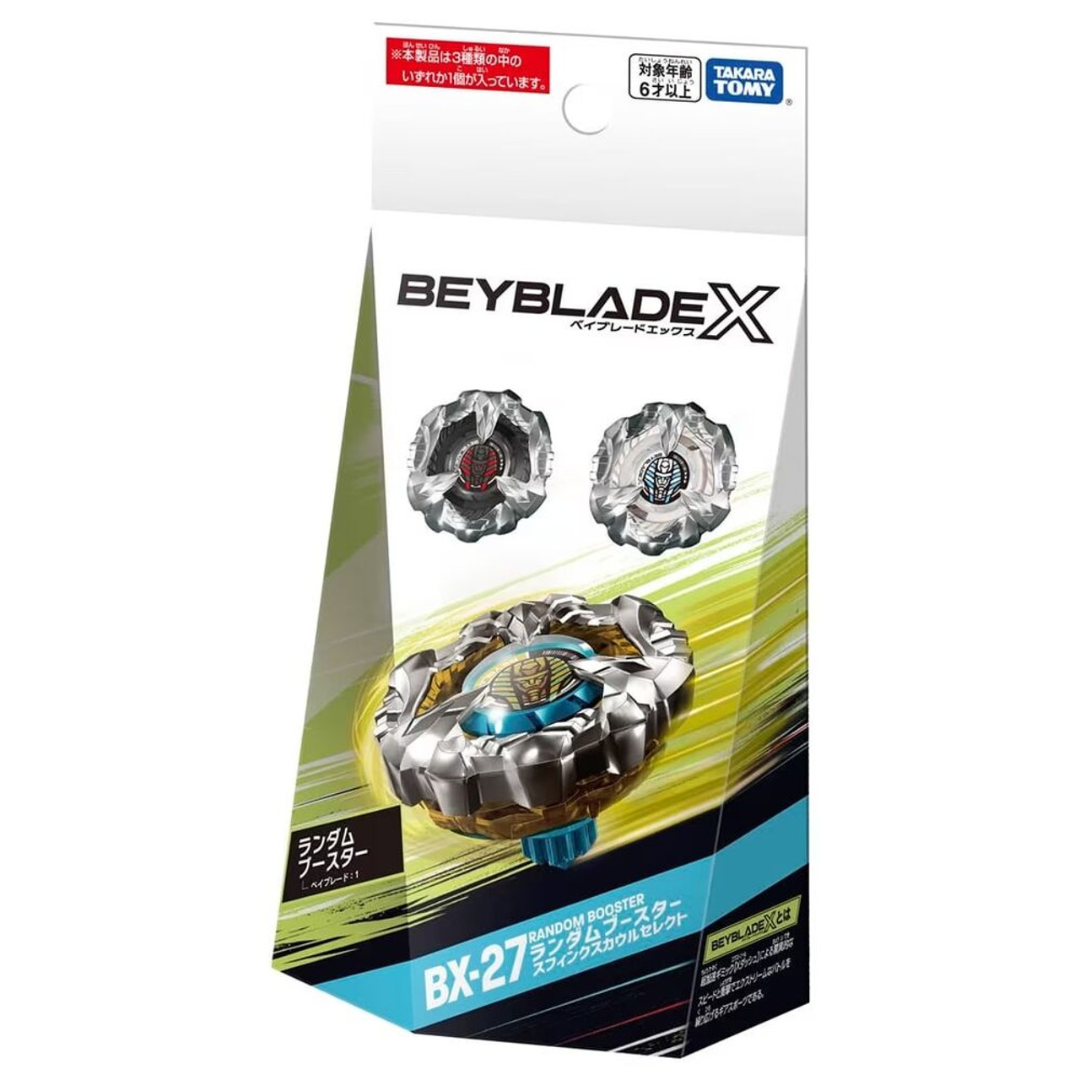 BEYBLADE X - BX27 Sphinx Cowl Random Booster Select [PRE - ORDER] (RELEASE FEB- MAR24)
