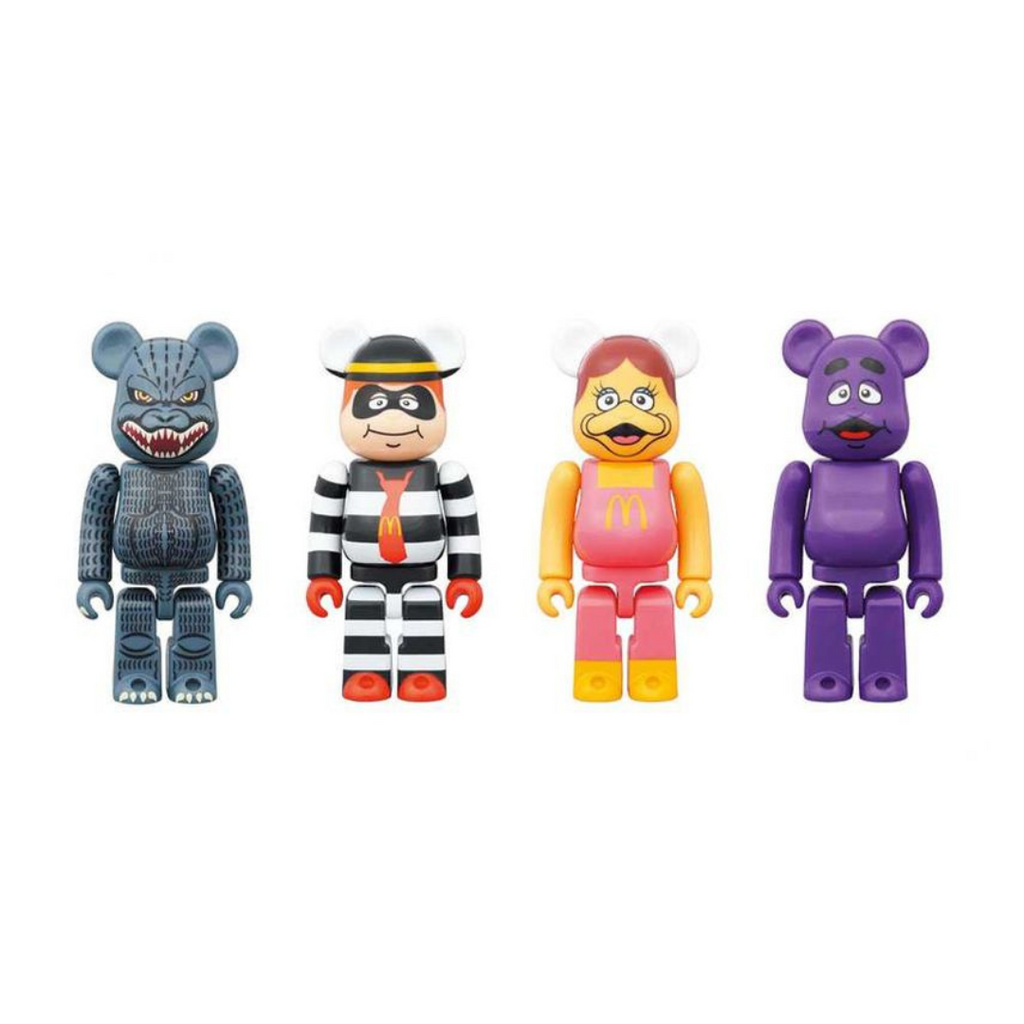 BE@RBRICK - マクドナルド McDonald&#39;s BE@RBRICK 4体セット BE@RBRICK - Godzilla VS McDonald's 150% Full Set of 4