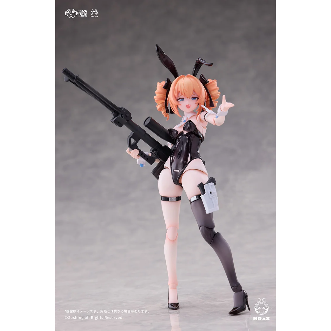 BUNNY RAPID ACTION SQUAD - Sushing 1/12 Scale Articulated Figure - Sniper Leoni  [PRE-ORDER](RELEASE JUL25)