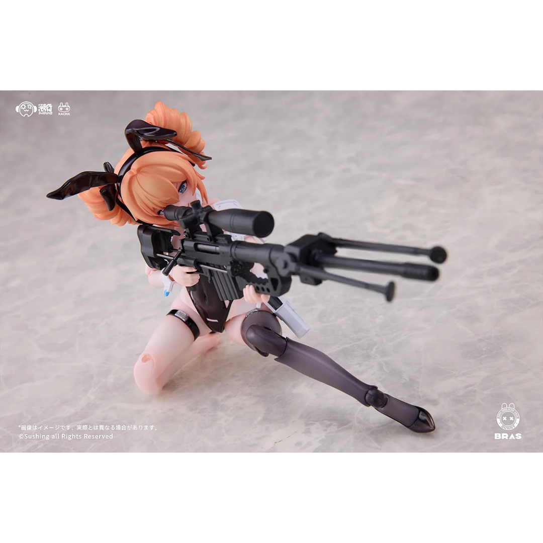 BUNNY RAPID ACTION SQUAD - Sushing 1/12 Scale Articulated Figure - Sniper Leoni  [PRE-ORDER](RELEASE JUL25)