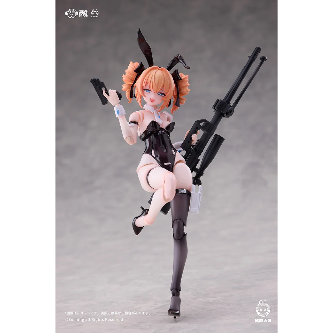 BUNNY RAPID ACTION SQUAD - Sushing 1/12 Scale Articulated Figure - Sniper Leoni  [PRE-ORDER](RELEASE JUL25)