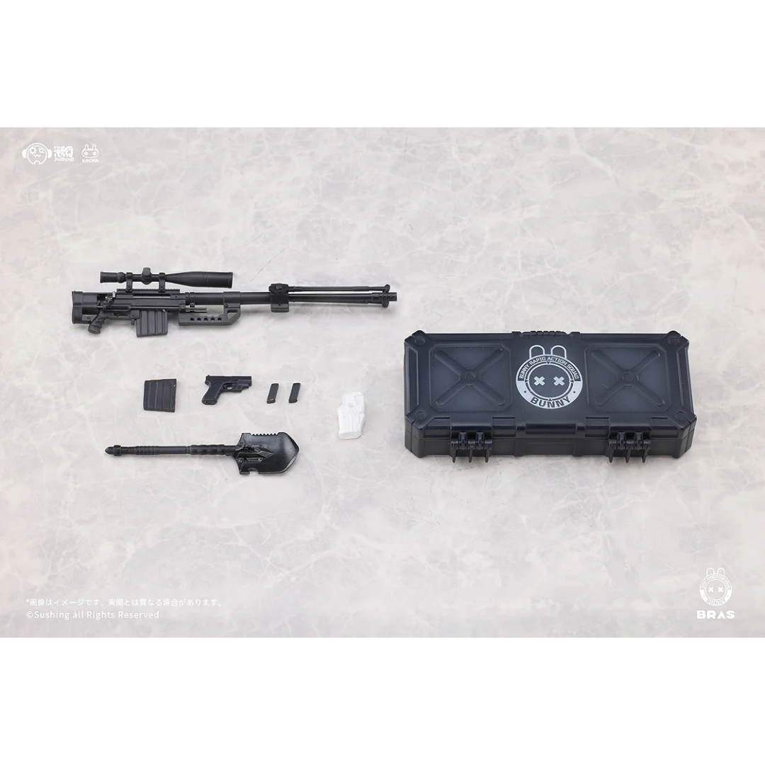 BUNNY RAPID ACTION SQUAD - Sushing 1/12 Scale Articulated Figure - Sniper Leoni  [PRE-ORDER](RELEASE JUL25)