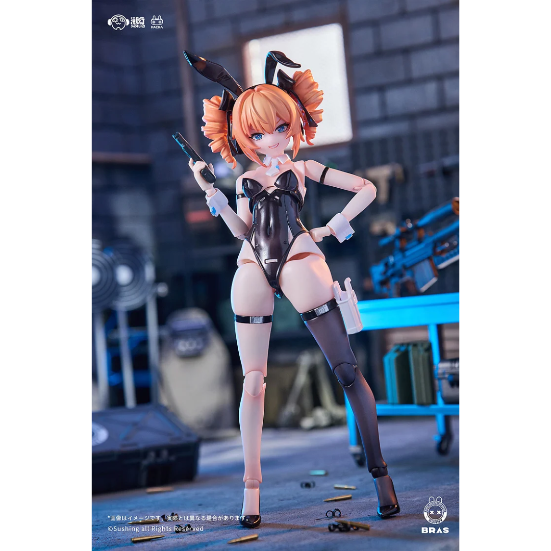 BUNNY RAPID ACTION SQUAD - Sushing 1/12 Scale Articulated Figure - Sniper Leoni  [PRE-ORDER](RELEASE JUL25)