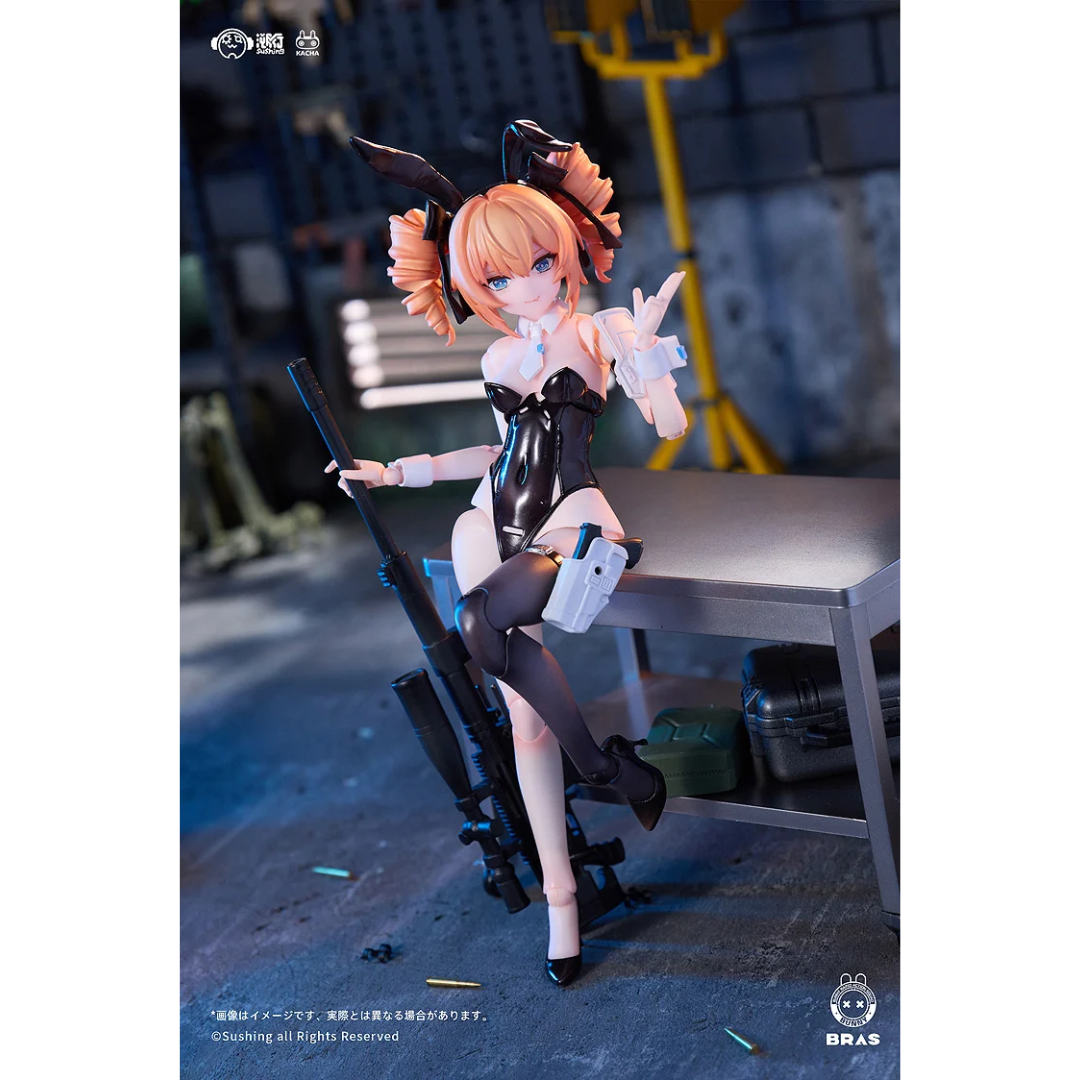 BUNNY RAPID ACTION SQUAD - Sushing 1/12 Scale Articulated Figure - Sniper Leoni  [PRE-ORDER](RELEASE JUL25)