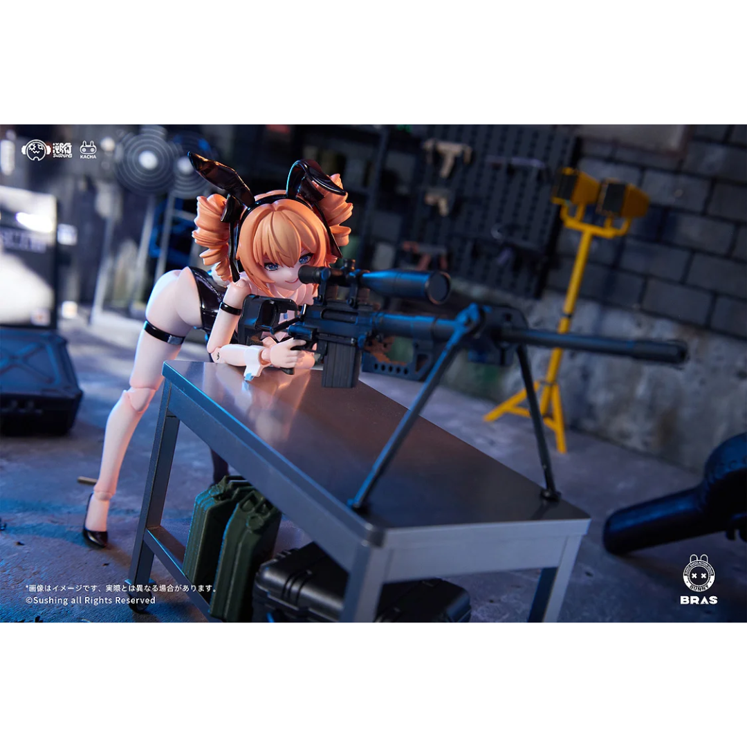 BUNNY RAPID ACTION SQUAD - Sushing 1/12 Scale Articulated Figure - Sniper Leoni  [PRE-ORDER](RELEASE JUL25)