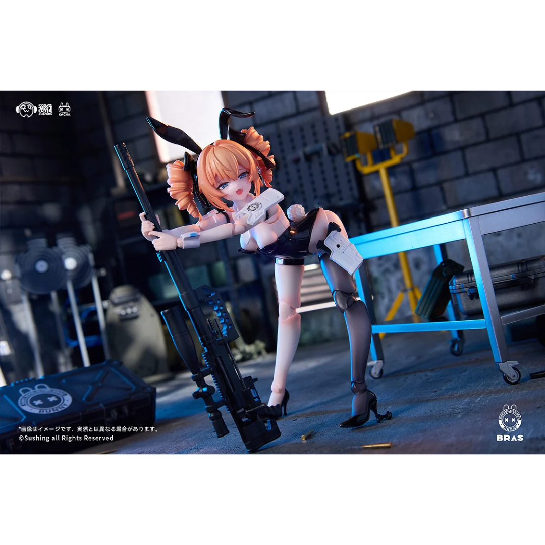 BUNNY RAPID ACTION SQUAD - Sushing 1/12 Scale Articulated Figure - Sniper Leoni  [PRE-ORDER](RELEASE JUL25)