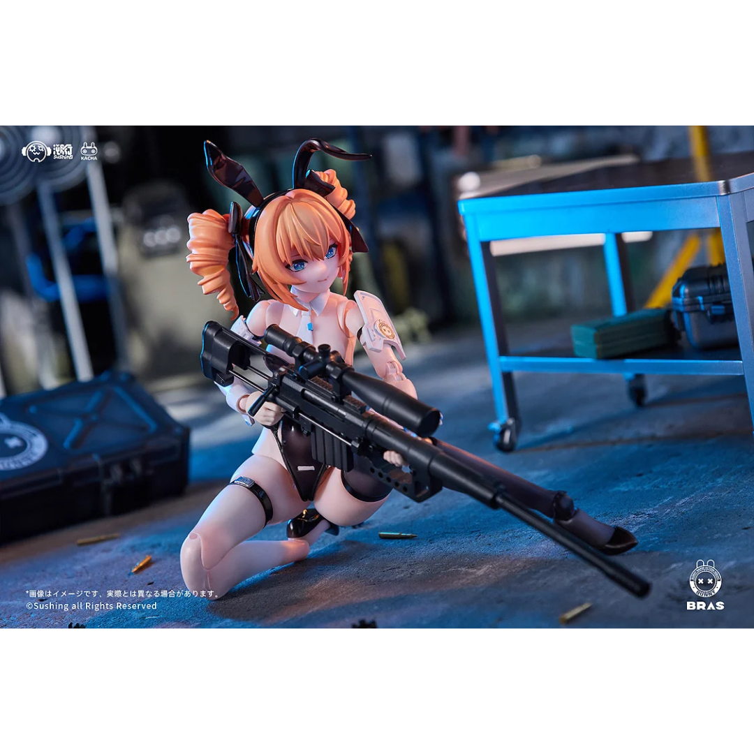 BUNNY RAPID ACTION SQUAD - Sushing 1/12 Scale Articulated Figure - Sniper Leoni  [PRE-ORDER](RELEASE JUL25)