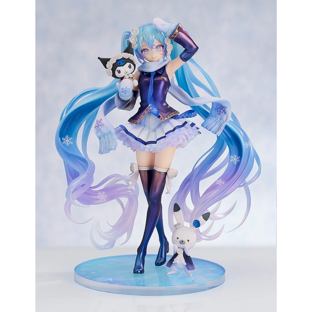 Character Vocal Series 01: Hatsune Miku - GSC 1/7 Scale Figure - Snow Miku x Kuromi [PRE-ORDER] (RELEASE NOV26)