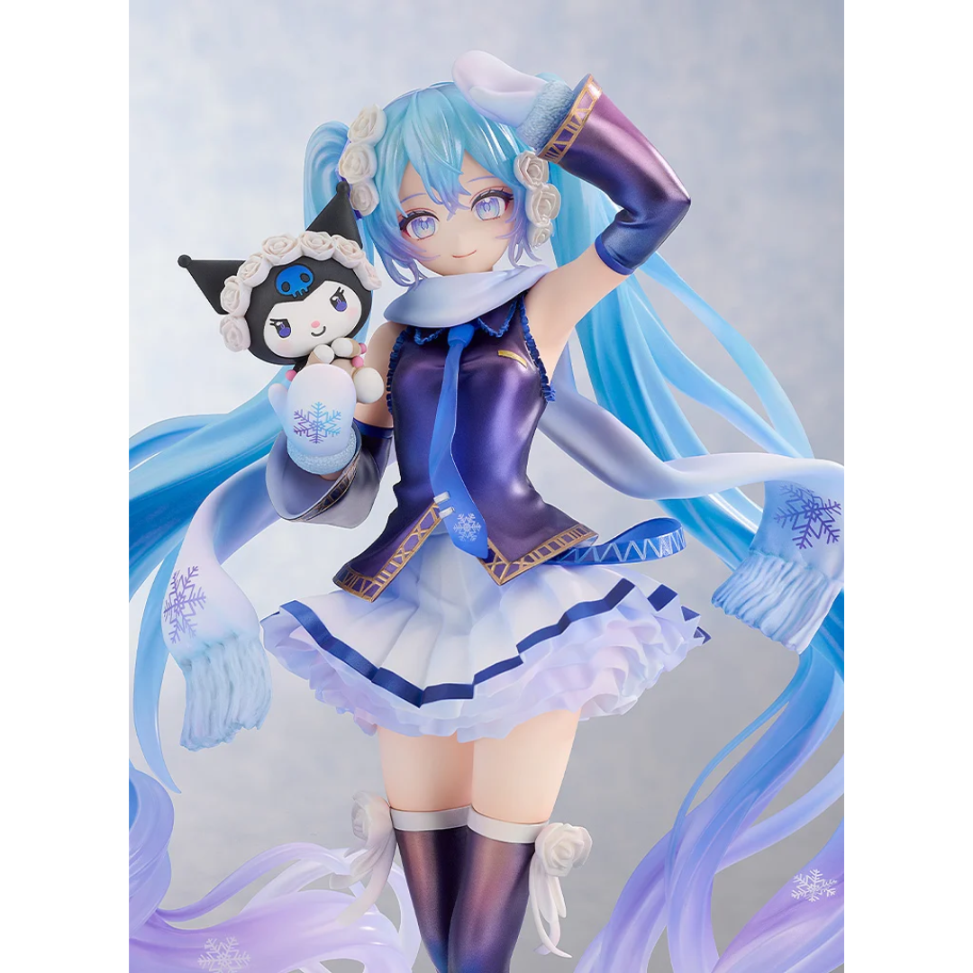 Character Vocal Series 01: Hatsune Miku - GSC 1/7 Scale Figure - Snow Miku x Kuromi [PRE-ORDER] (RELEASE NOV26)