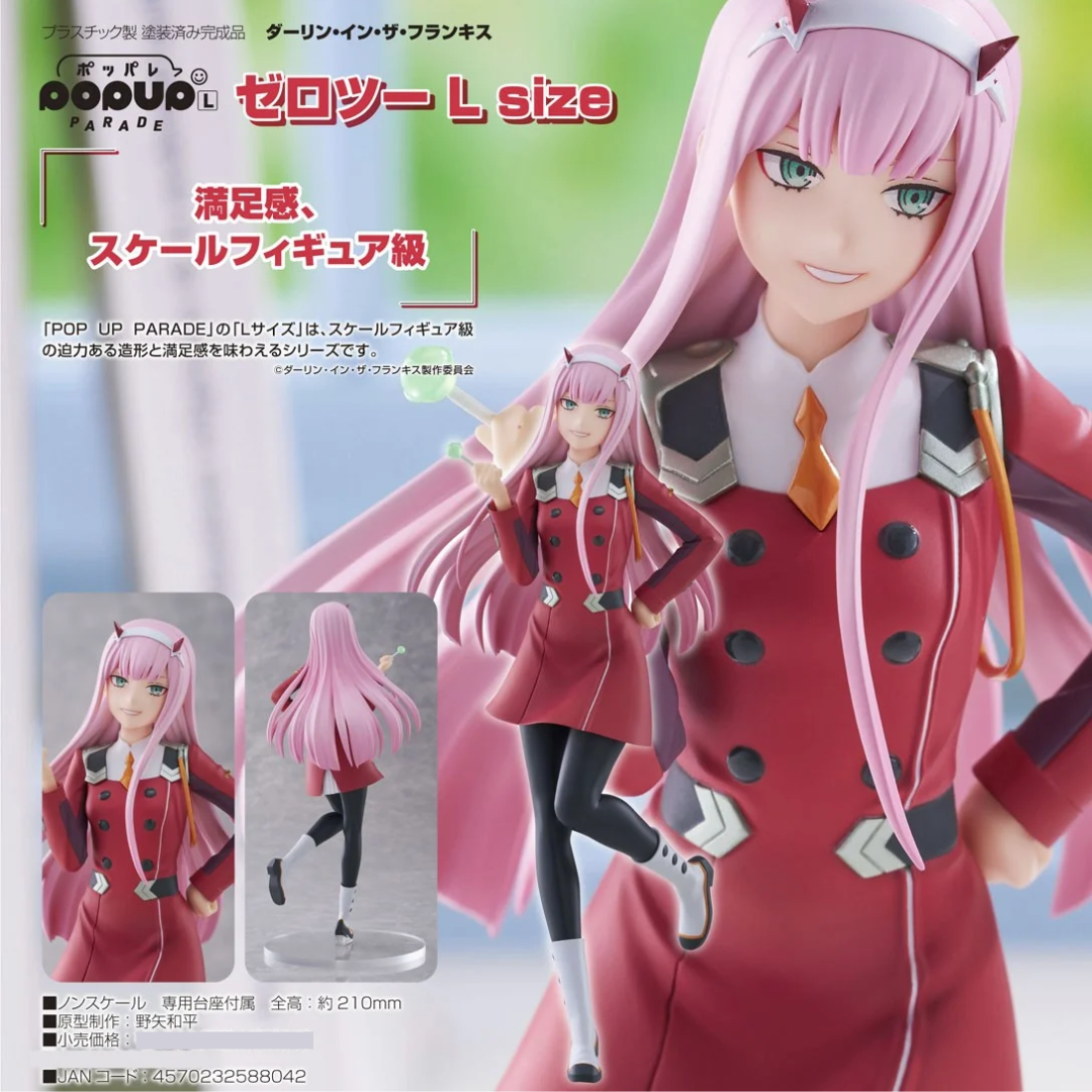 DARLING in the FRANXX - POP UP PARADE - Zero Two L Size [PRE-ORDER] (RELEASE DEC26)