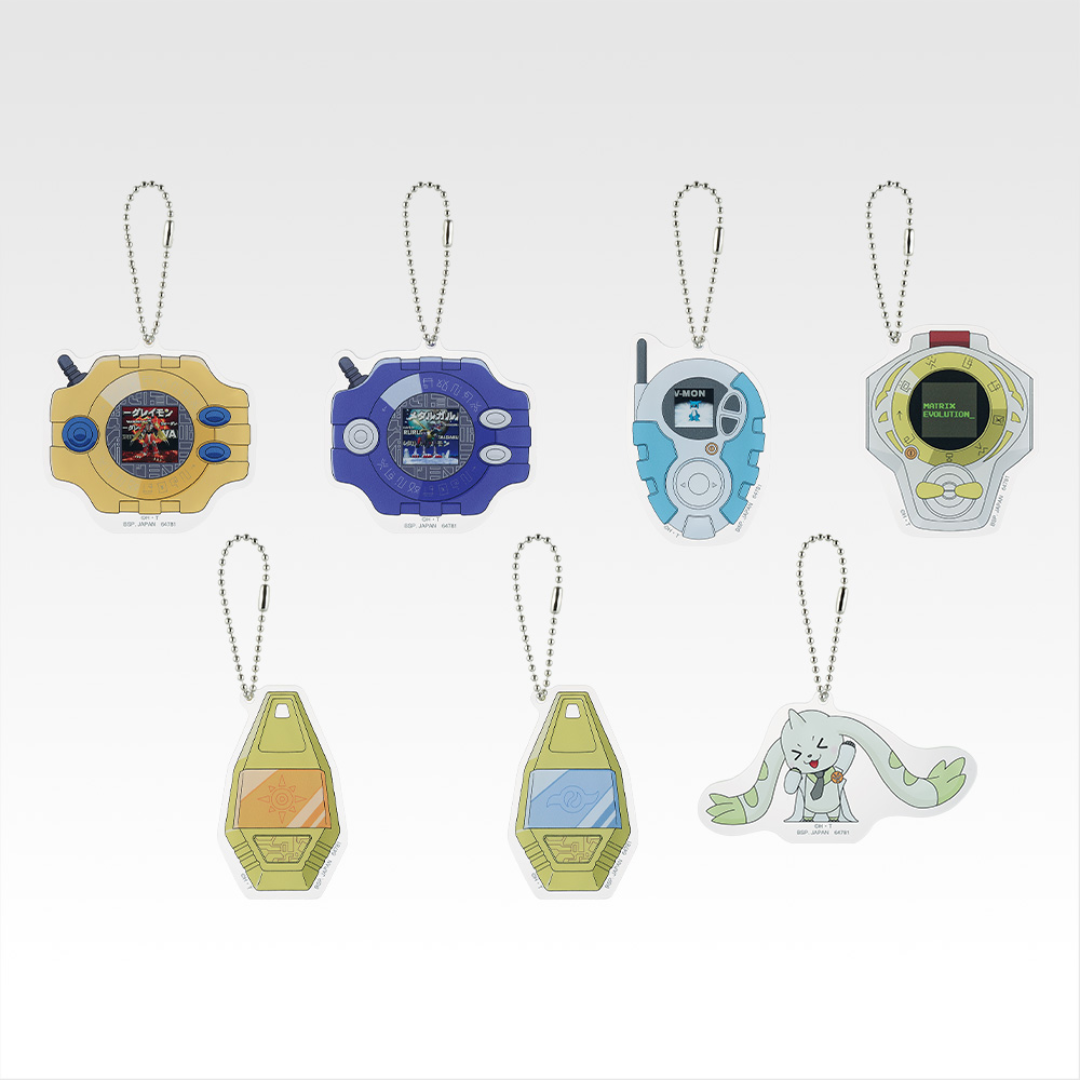 Digimon - Ichiban Kuji - Clash of Light & Darkness - Prize F - Acrylic Charm [INSTOCK]