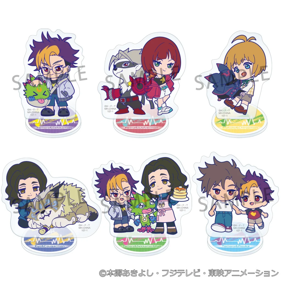 Digimon - Acrylic Stand Buddycolle DIGIMON BEATBREAK 6 Pack BOX  [PRE-ORDER] (RELEASES FEB-MAR27)