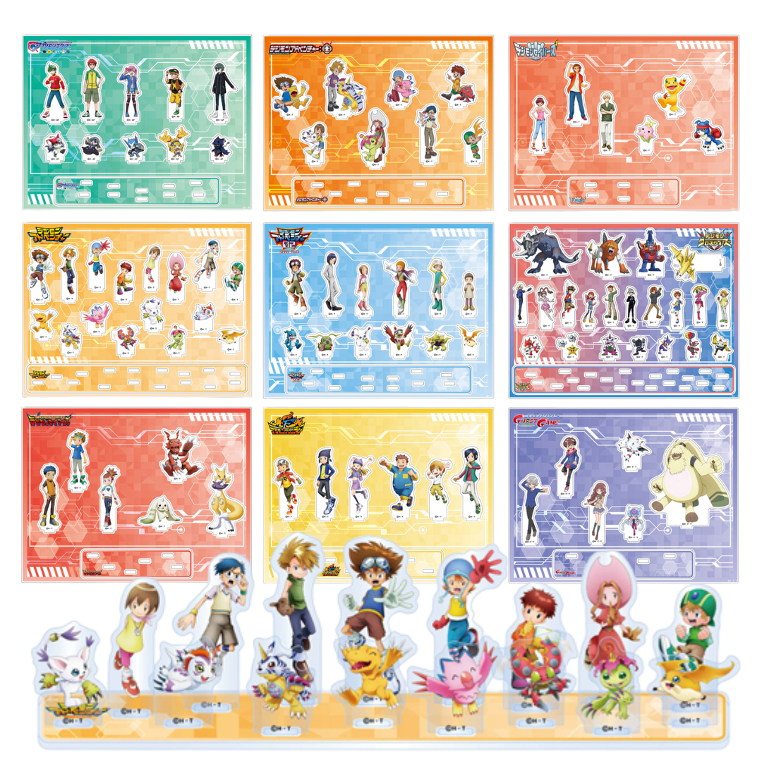 Digimon  - Digimon Anime Series - Acrylic Stand Odaiba [INSTOCK]