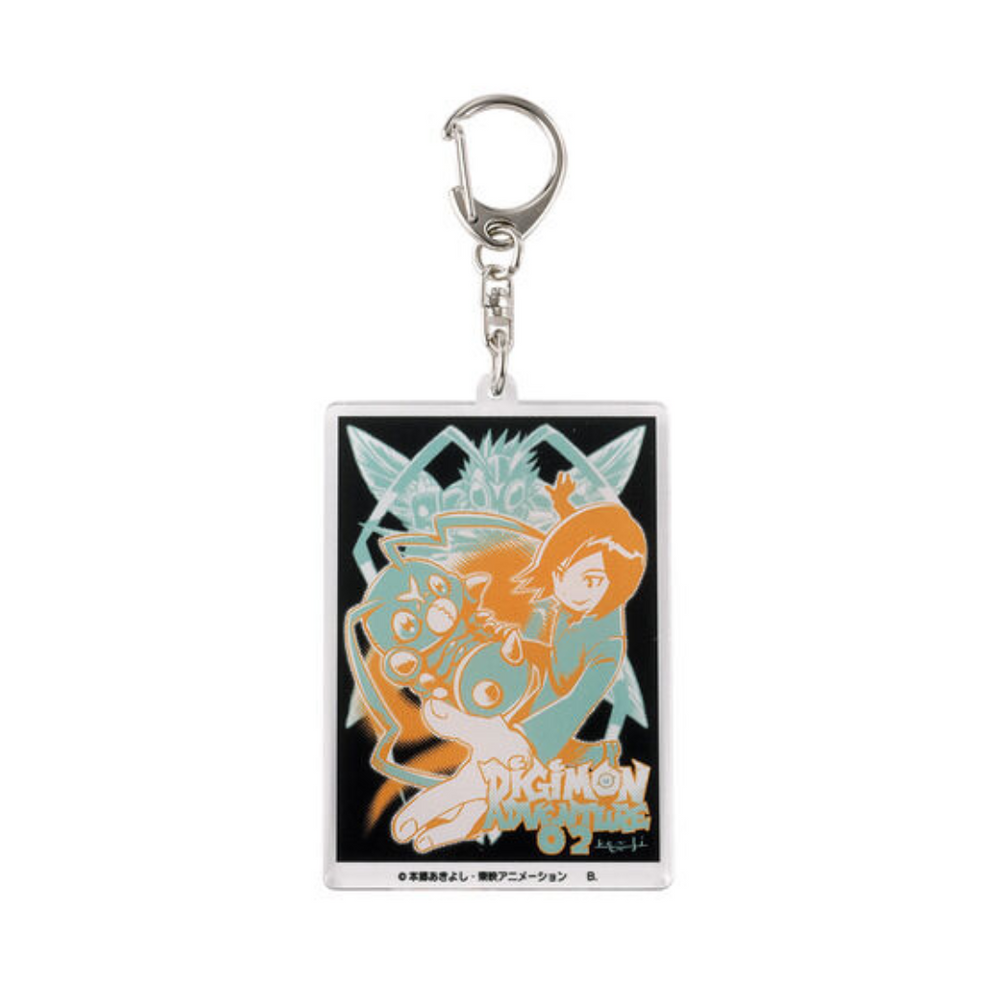 Digimon - Adventure 02 - 25th Anniversary Keychain Designed by Kenji W