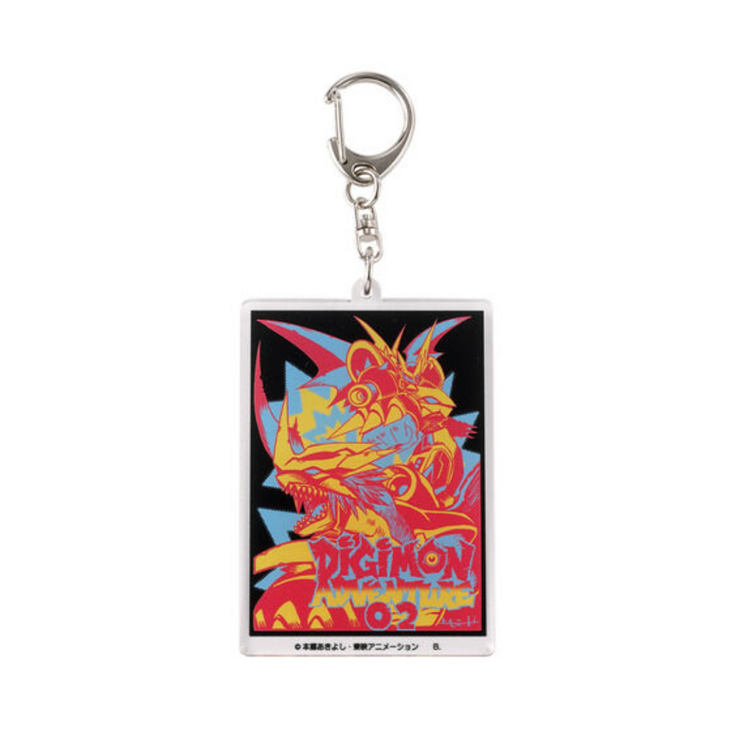 Digimon - Adventure 02 - 25th Anniversary Keychain Designed by Kenji W