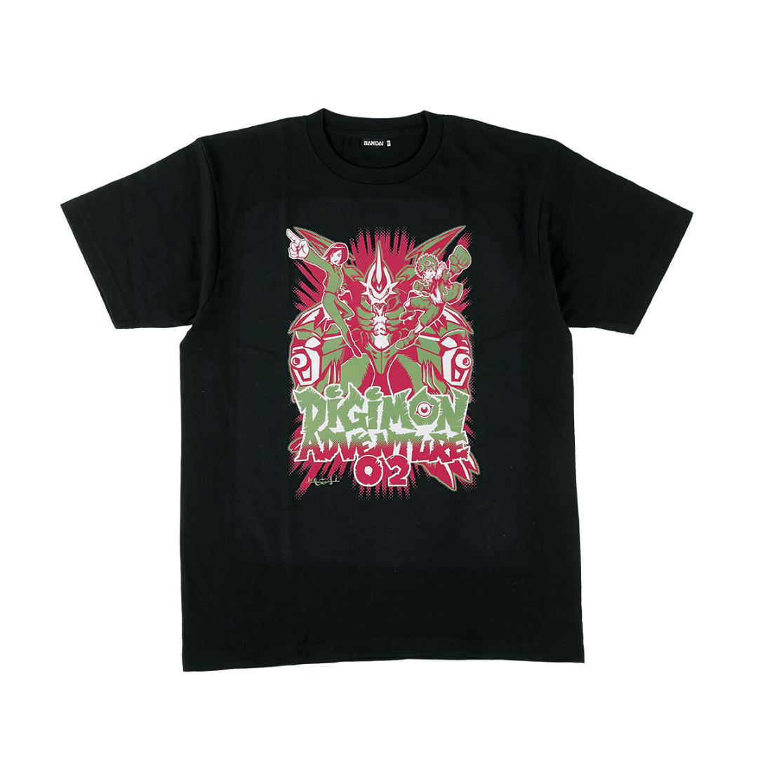 Digimon - Adventure 02 - 25th Anniversary T-Shirts Designed by Kenji Watanabe [PRE-ORDER] (RELEASE AUG-SEP25)