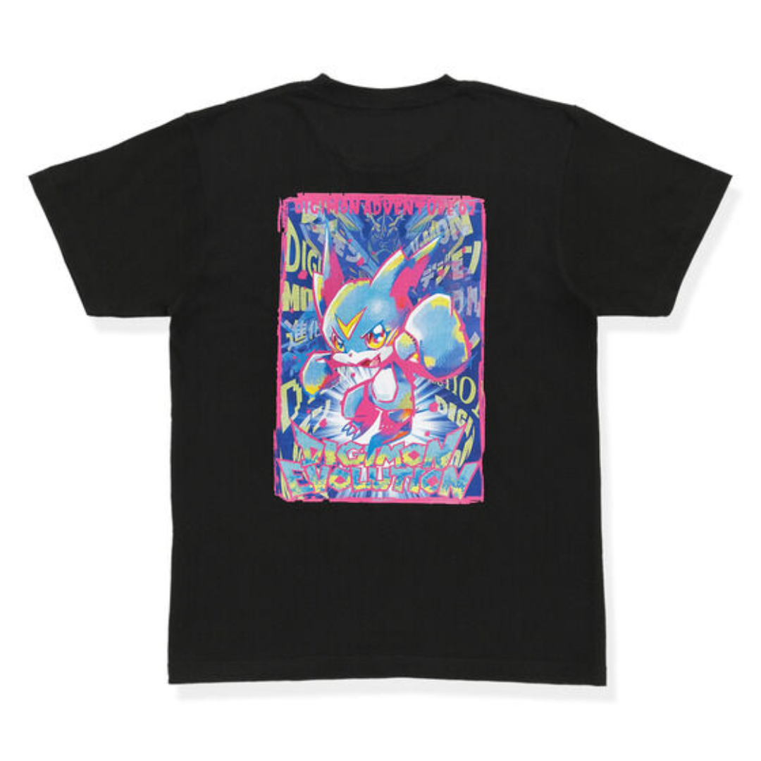 Digimon - Digimon Adventure 02 Veemon Evolution T-shirt designed by Kenji Watanabe [INSTOCK]
