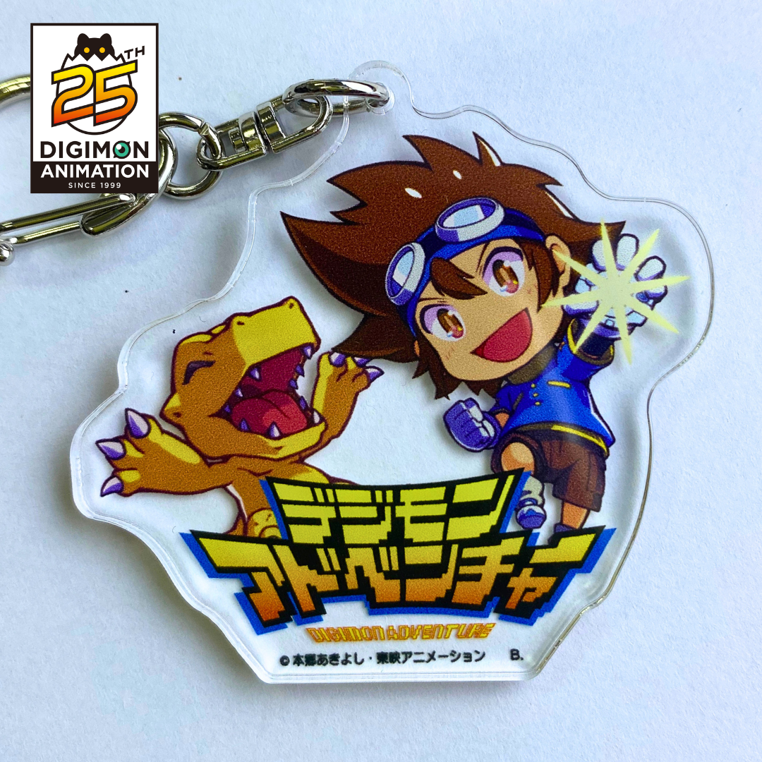 Digimon Adventure 25th Anniversary Anime Series Acrylic Keychain [INSTOCK]