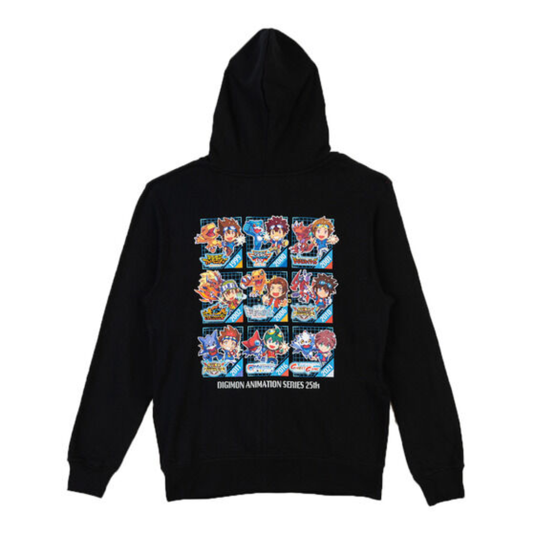 Digimon Adventure 25th Anniversary Anime Series Hoodie [INSTOCK]