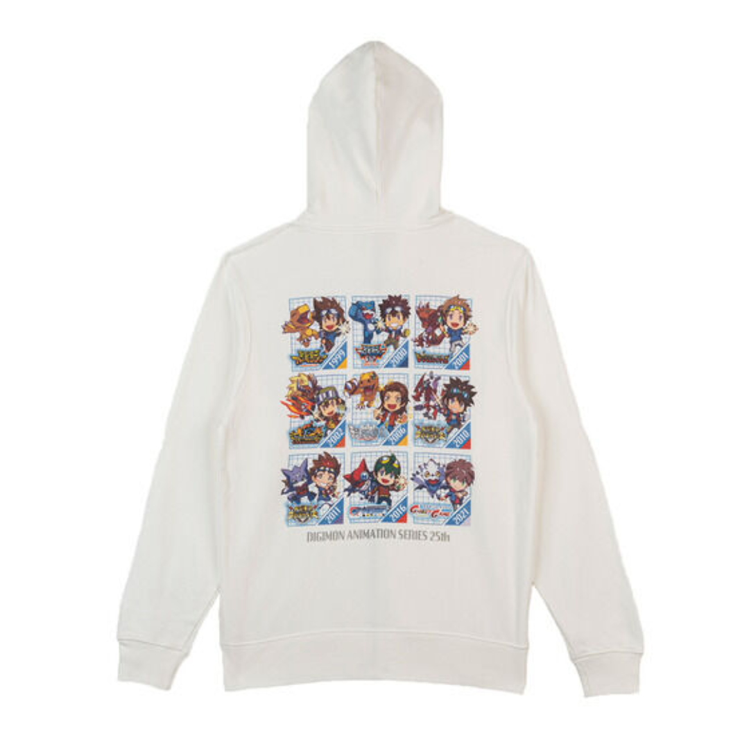 Digimon Adventure 25th Anniversary Anime Series Hoodie [INSTOCK]