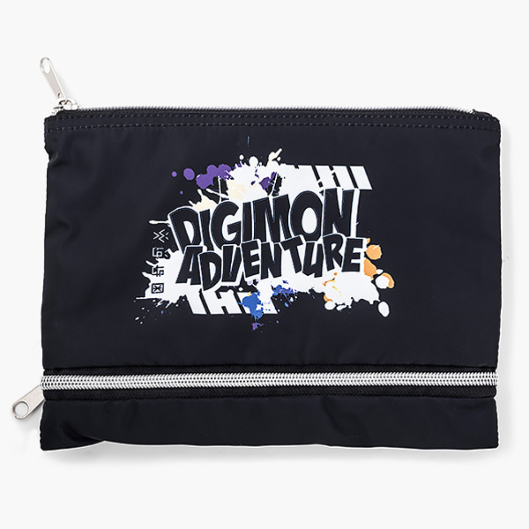 Digimon - Digimon Adventure - Halloween Flat Expandable Pouch [INSTOCK]
