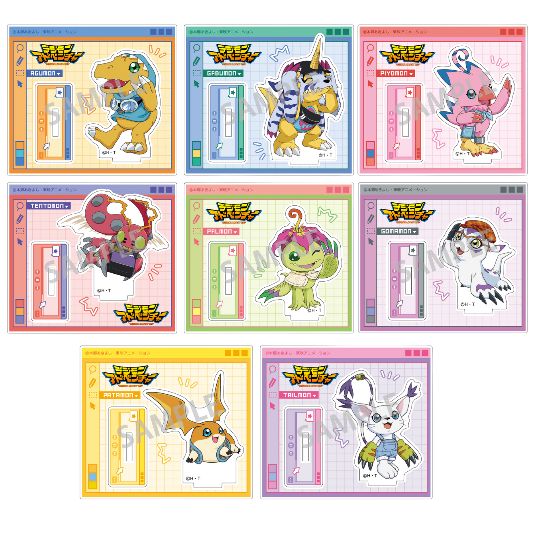 Digimon Adventure - Link Coordination Mini Acrylic Stand [PRE-ORDER] (RELEASE JUN25)