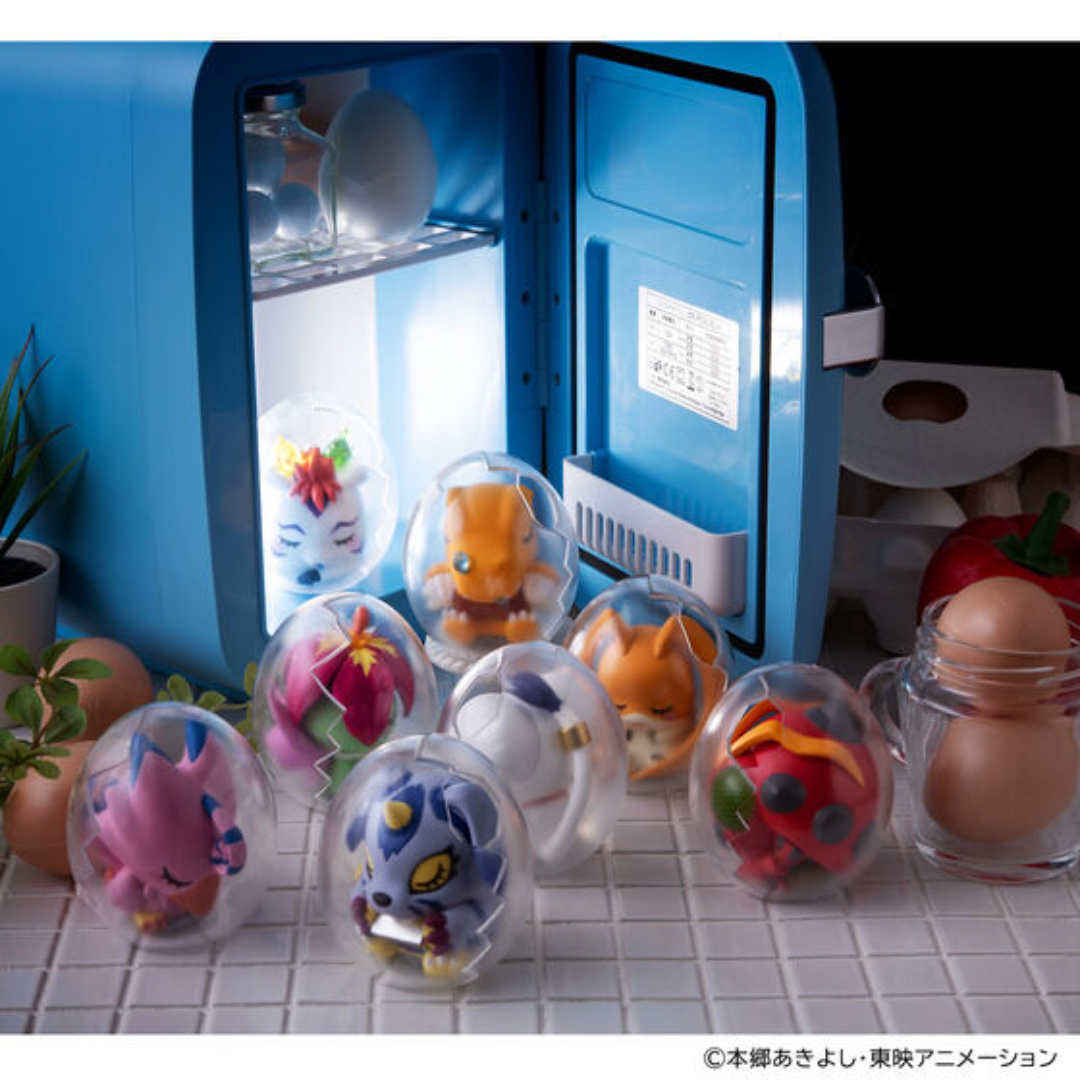 Digimon Adventure - Mega Egg Figure Good Night DigiColle! 8Pack BOX [PRE-ORDER] (RELEASE MAY27)