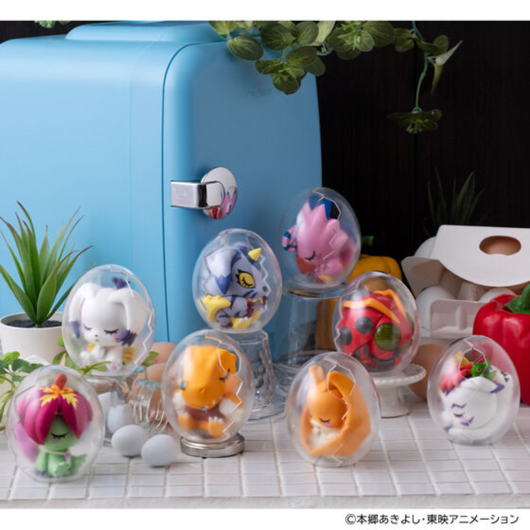 Digimon Adventure - Mega Egg Figure Good Night DigiColle! 8Pack BOX [PRE-ORDER] (RELEASE MAY27)
