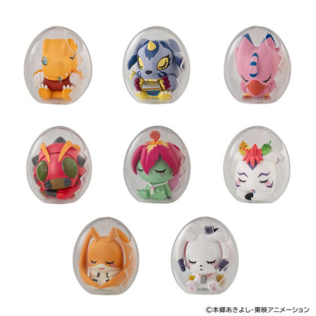 Digimon Adventure - Mega Egg Figure Good Night DigiColle! 8Pack BOX [PRE-ORDER] (RELEASE MAY27)