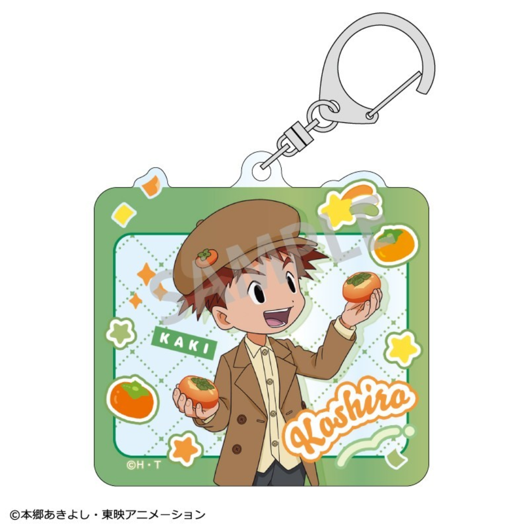Digimon Adventure - Trading Acrylic Keyholder Vol.1 Fruit Party 1BOX (8PCS)  [PRE-ORDER](RELEASE FEB26)