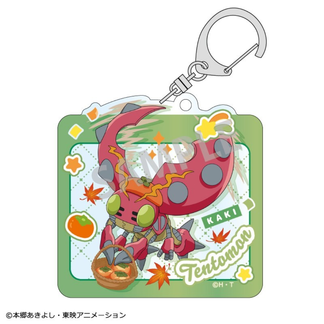Digimon Adventure - Trading Acrylic Keyholder Vol.1 Fruit Party 1BOX (8PCS)  [PRE-ORDER](RELEASE FEB26)