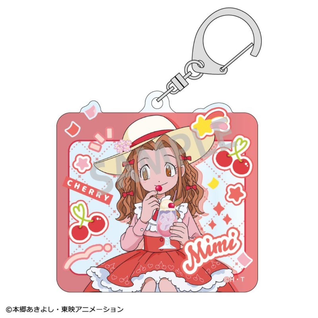 Digimon Adventure - Trading Acrylic Keyholder Vol.1 Fruit Party 1BOX (8PCS)  [PRE-ORDER](RELEASE FEB26)