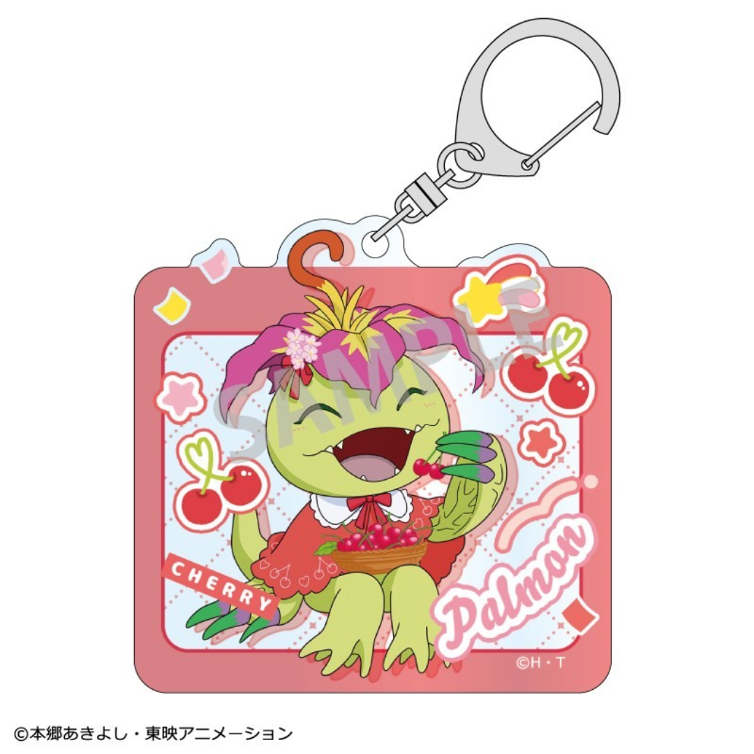 Digimon Adventure - Trading Acrylic Keyholder Vol.1 Fruit Party 1BOX (8PCS)  [PRE-ORDER](RELEASE FEB26)