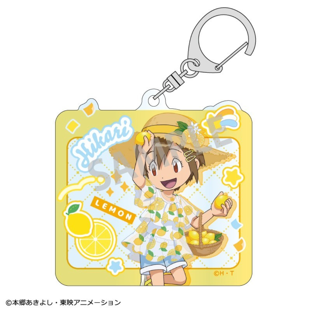Digimon Adventure - Trading Acrylic Keyholder Vol.1 Fruit Party 1BOX (8PCS)  [PRE-ORDER](RELEASE FEB26)