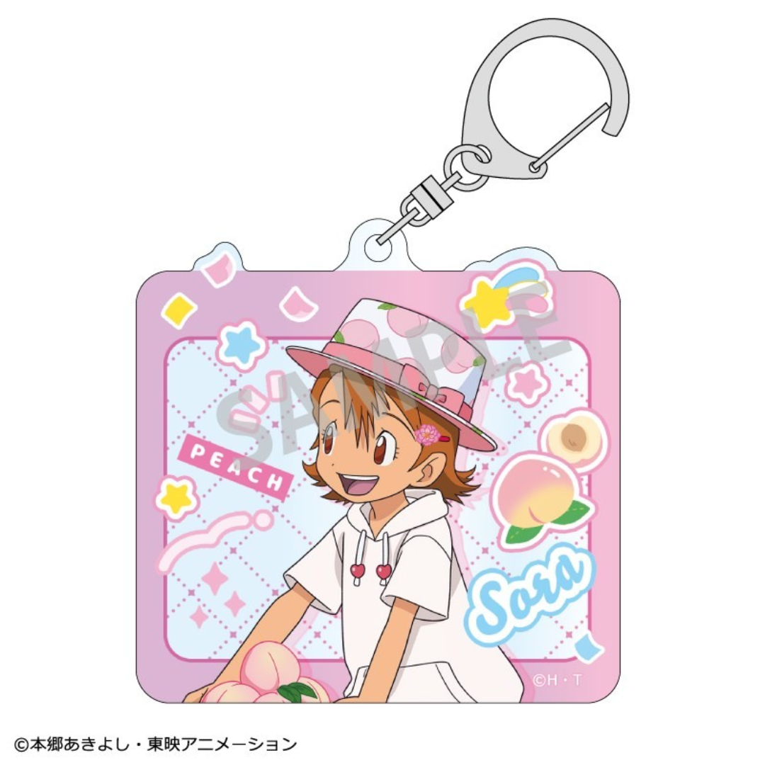 Digimon Adventure - Trading Acrylic Keyholder Vol.2 Fruit Party 1BOX (8PCS)  [PRE-ORDER](RELEASE FEB26)