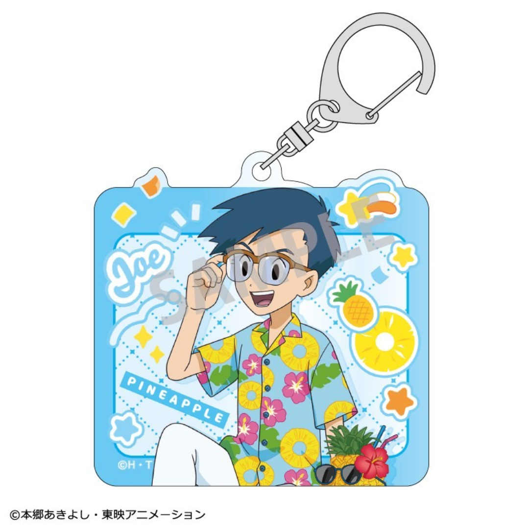 Digimon Adventure - Trading Acrylic Keyholder Vol.2 Fruit Party 1BOX (8PCS)  [PRE-ORDER](RELEASE FEB26)