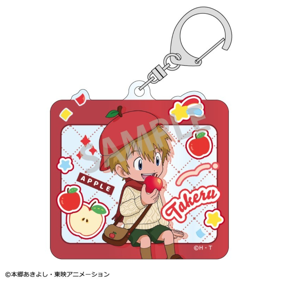 Digimon Adventure - Trading Acrylic Keyholder Vol.2 Fruit Party 1BOX (8PCS)  [PRE-ORDER](RELEASE FEB26)
