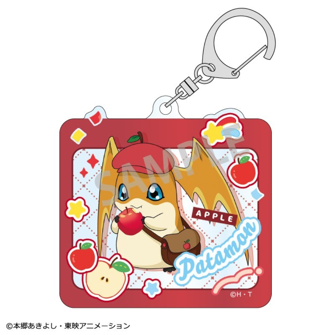 Digimon Adventure - Trading Acrylic Keyholder Vol.2 Fruit Party 1BOX (8PCS)  [PRE-ORDER](RELEASE FEB26)