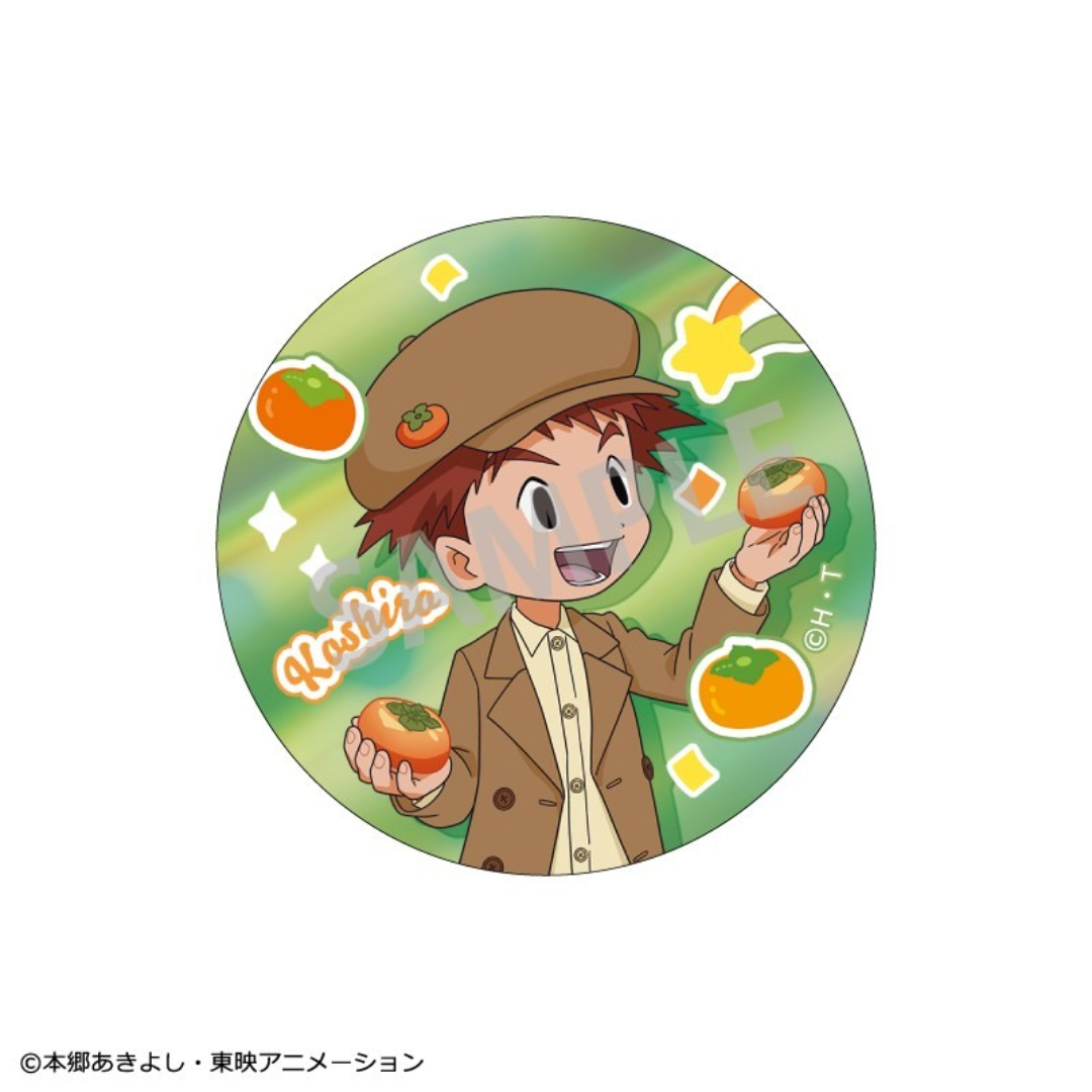 Digimon Adventure - Trading Metallic Badges Vol.1 Fruit Party 1BOX (8PCS)  [PRE-ORDER](RELEASE FEB26)