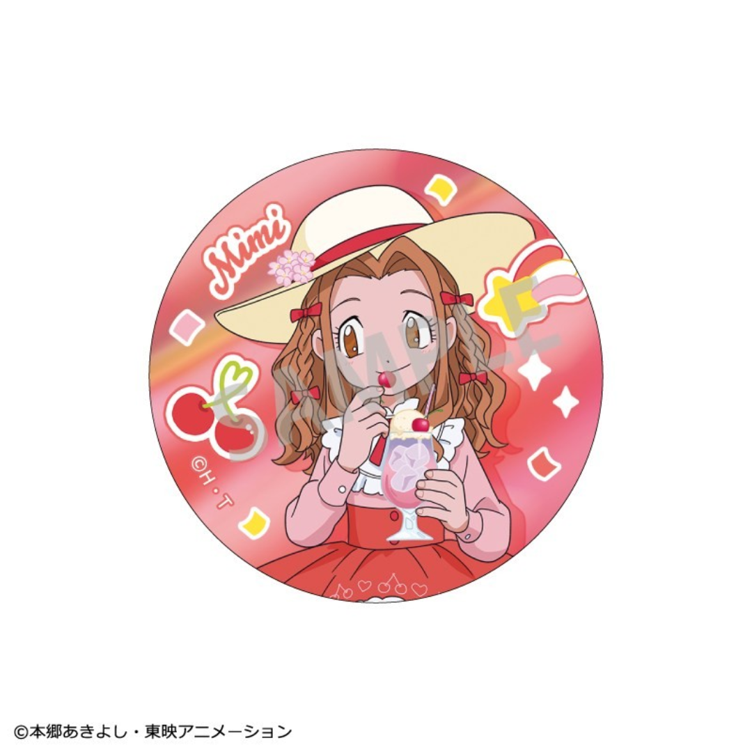 Digimon Adventure - Trading Metallic Badges Vol.1 Fruit Party 1BOX (8PCS)  [PRE-ORDER](RELEASE FEB26)