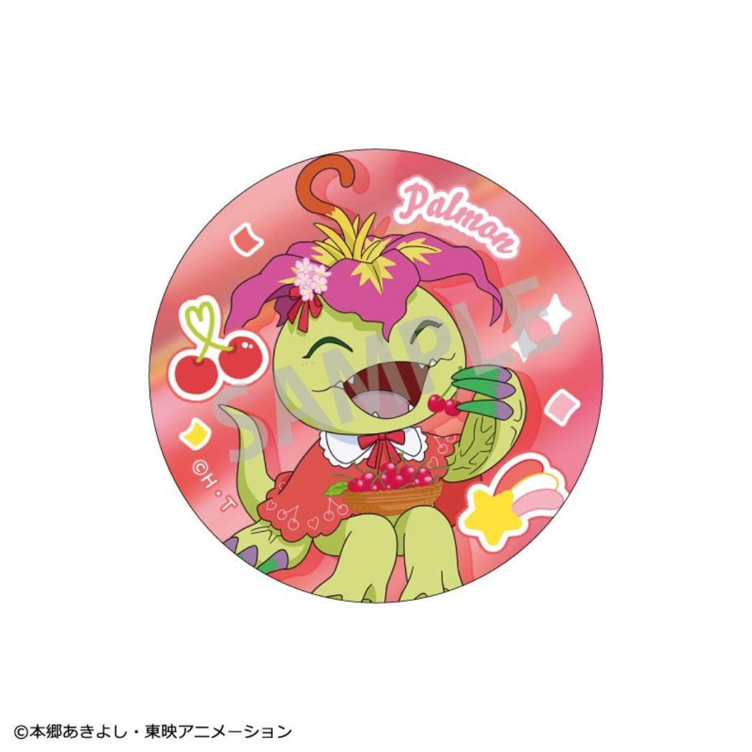 Digimon Adventure - Trading Metallic Badges Vol.1 Fruit Party 1BOX (8PCS)  [PRE-ORDER](RELEASE FEB26)