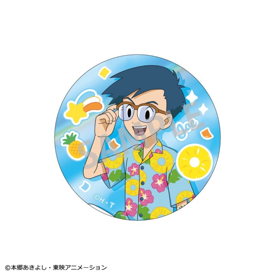 Digimon Adventure - Trading Metallic Badges Vol.2 Fruit Party 1BOX (8PCS)  [PRE-ORDER](RELEASE FEB26)