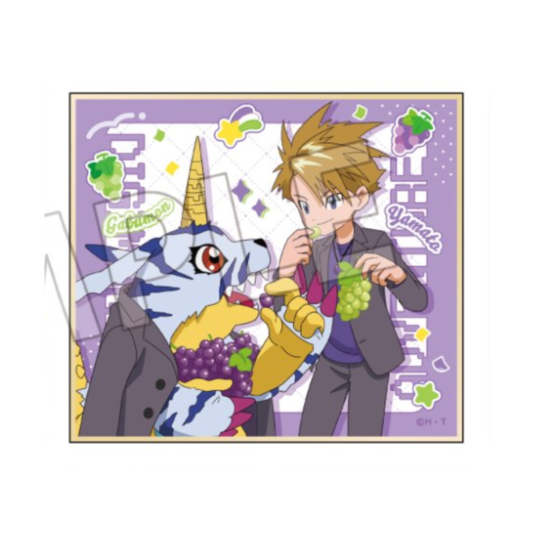 Digimon Adventure - Trading Mini Shikishi Fruit Party 1BOX (12PCS) [PRE-ORDER](RELEASE FEB26)