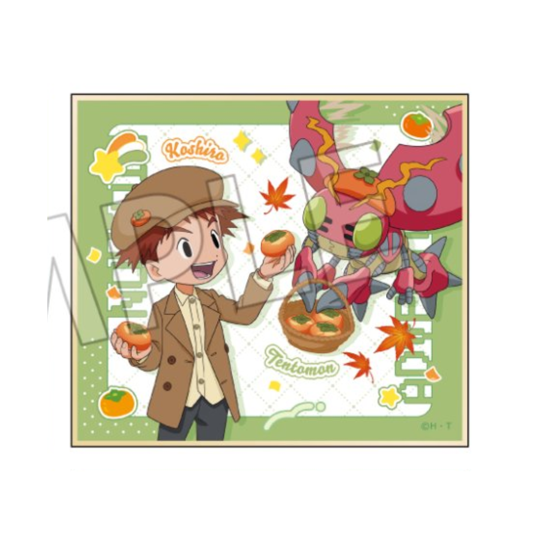 Digimon Adventure - Trading Mini Shikishi Fruit Party 1BOX (12PCS) [PRE-ORDER](RELEASE FEB26)