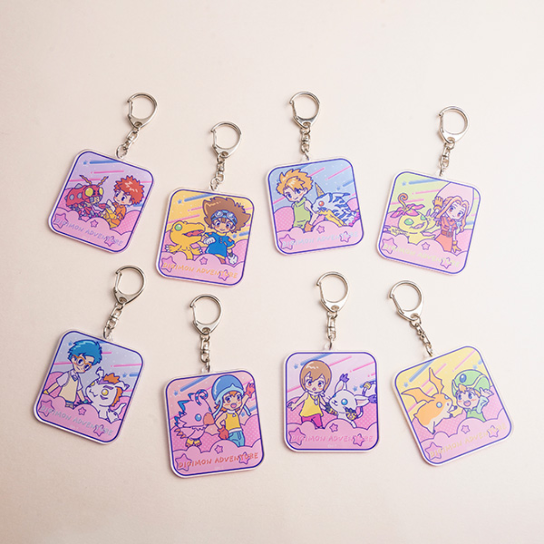 Digimon - Digimon Adventure - Retro Pop Acrylic Keychain Digimon - Digimon Adventure - Retro Pop Acrylic Keychain