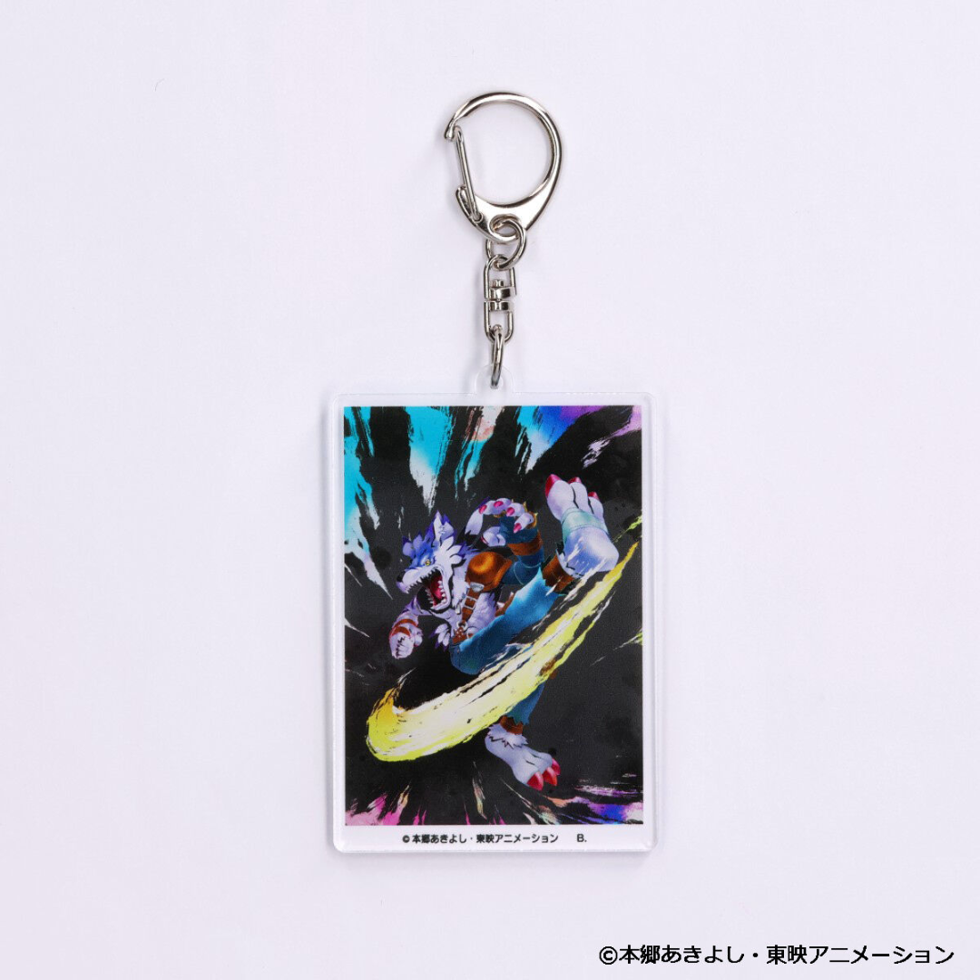Digimon - Digimon Adventure watercolor acrylic keychains [PRE-ORDER] (RELEASE MAY-JUN25)