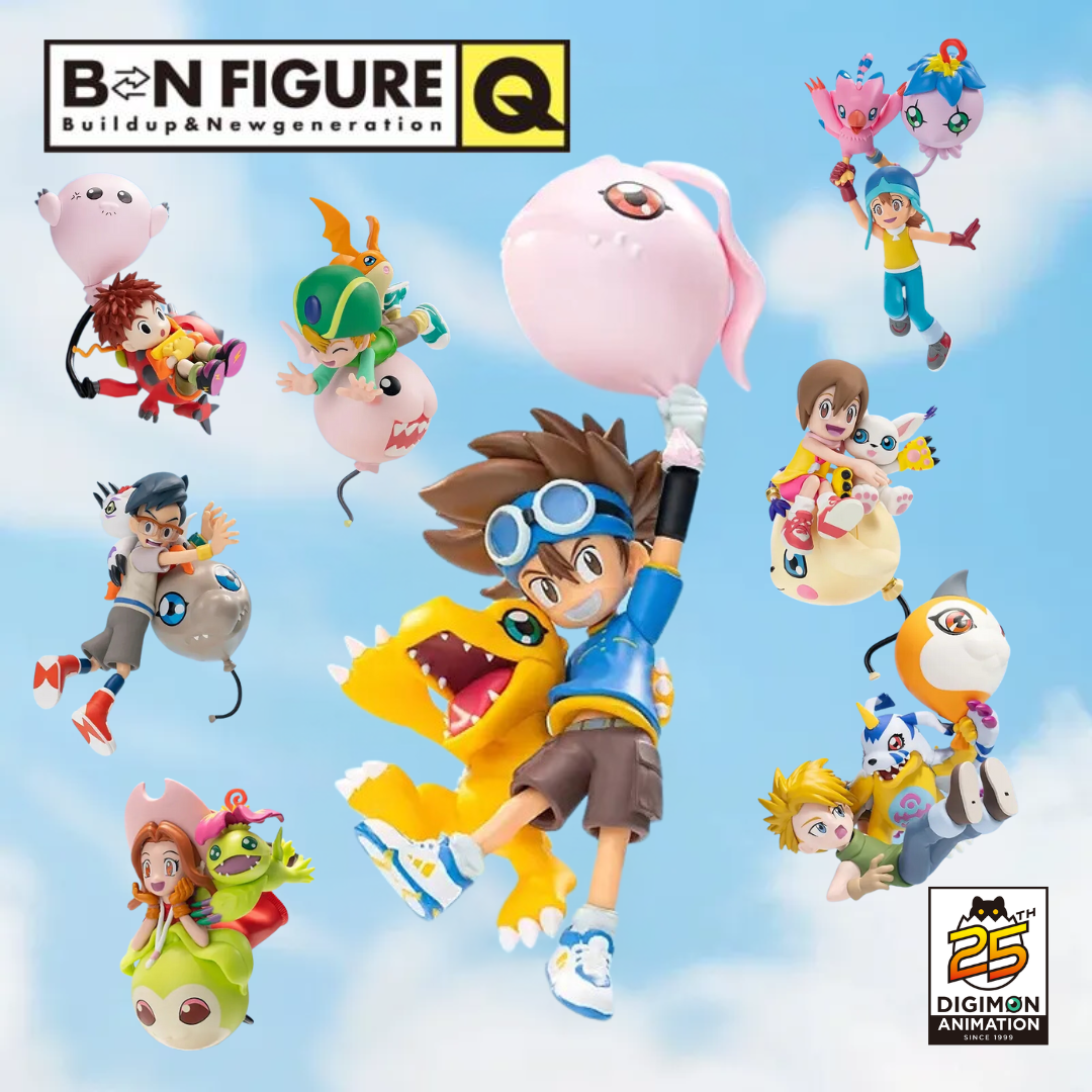 Digimon - BN FIGURE Q DIGIMON ADVENTURE - 25th Anniversary Ver. [PRE-ORDER](RELEASE MAR-APR25)