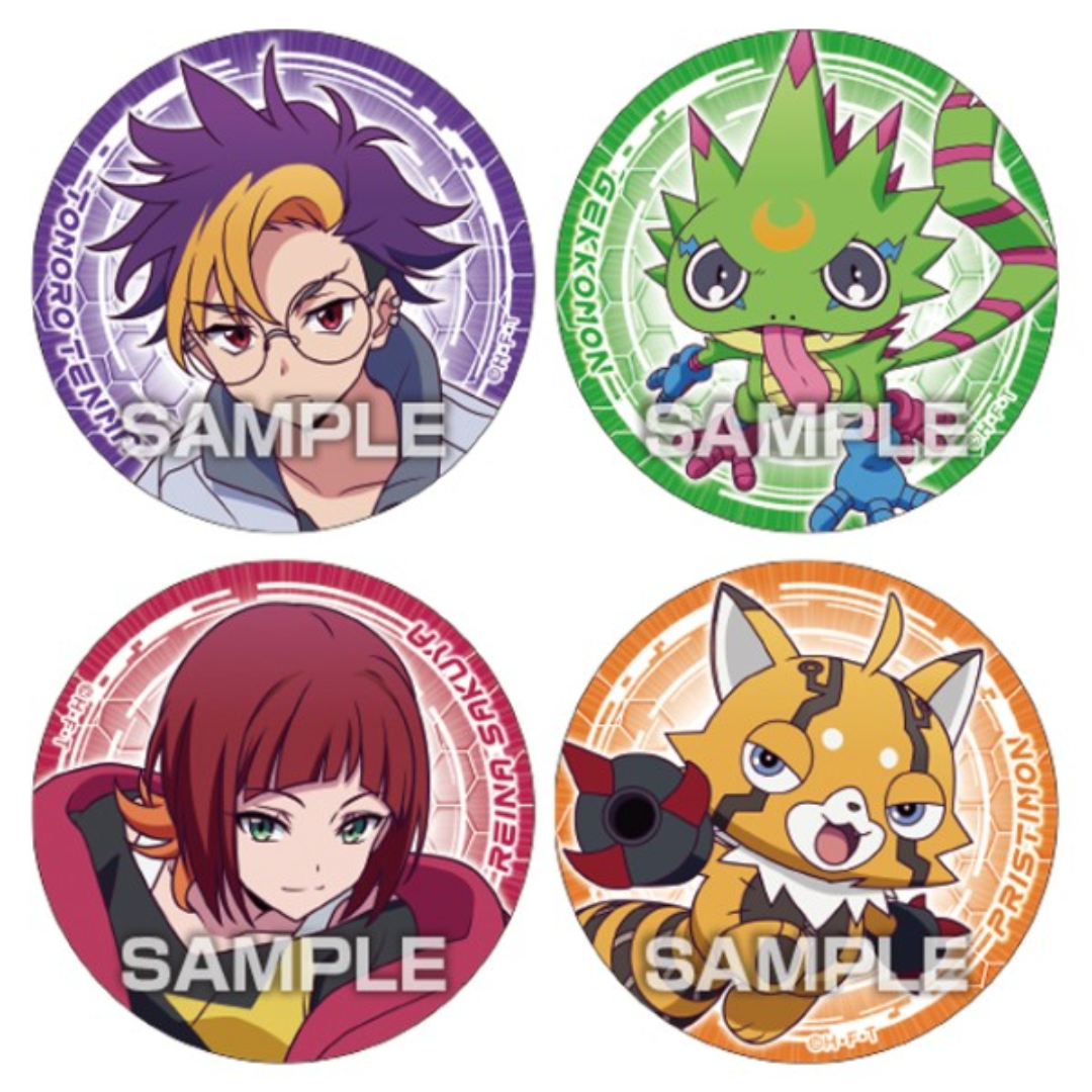Digimon - Digimon Beat Break Can Badge Collection (1BOX 10PCS) [PRE-ORDER] (RELEASE FEB26)