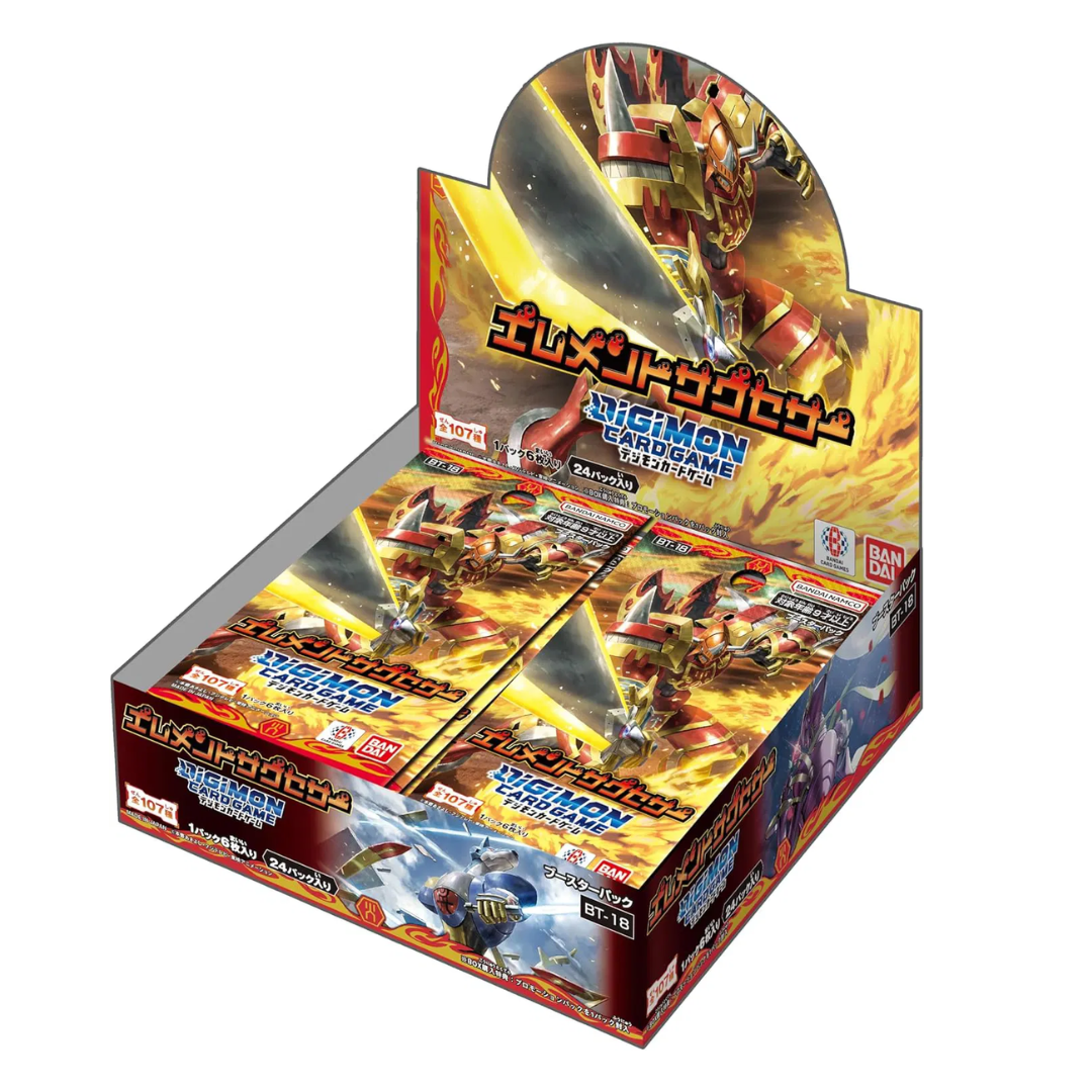 Digimon Card Game - Booster Box - BT18 Element Sucessor (JP)  [INSTOCK]