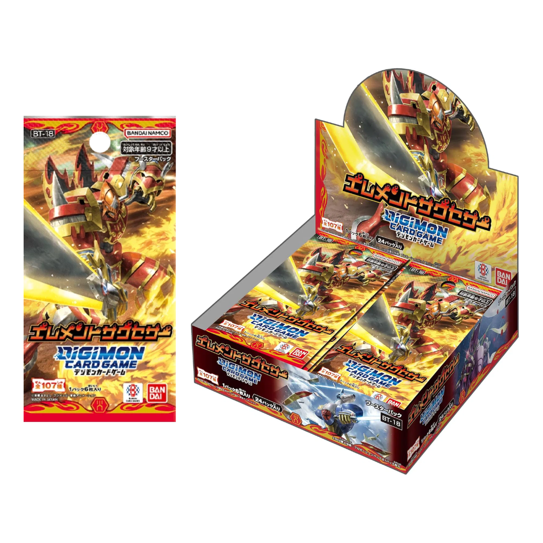 Digimon Card Game - Booster Box - BT18 Element Sucessor (JP)  [INSTOCK]